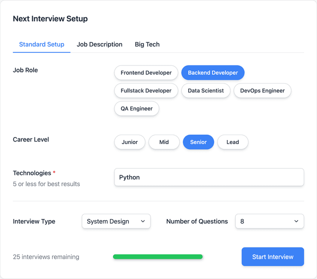 Mockmaster | Master Your Next Tech Interview